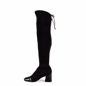 Schutz Tamiris Stretch Boot in Black 9.5